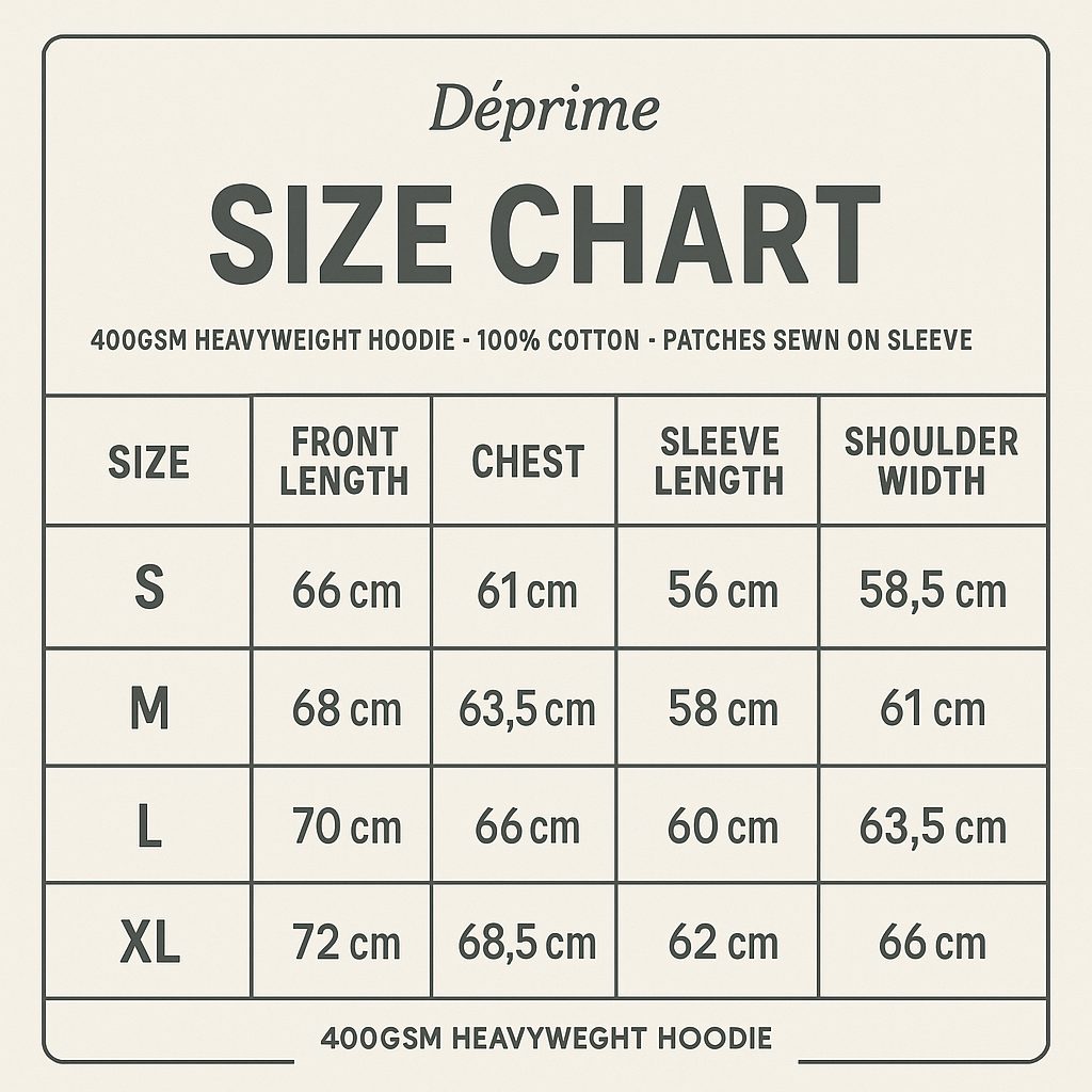 "TEARS" DEPRIME HOODIE