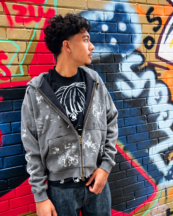 Dep Ghoul Distressed Hoodie