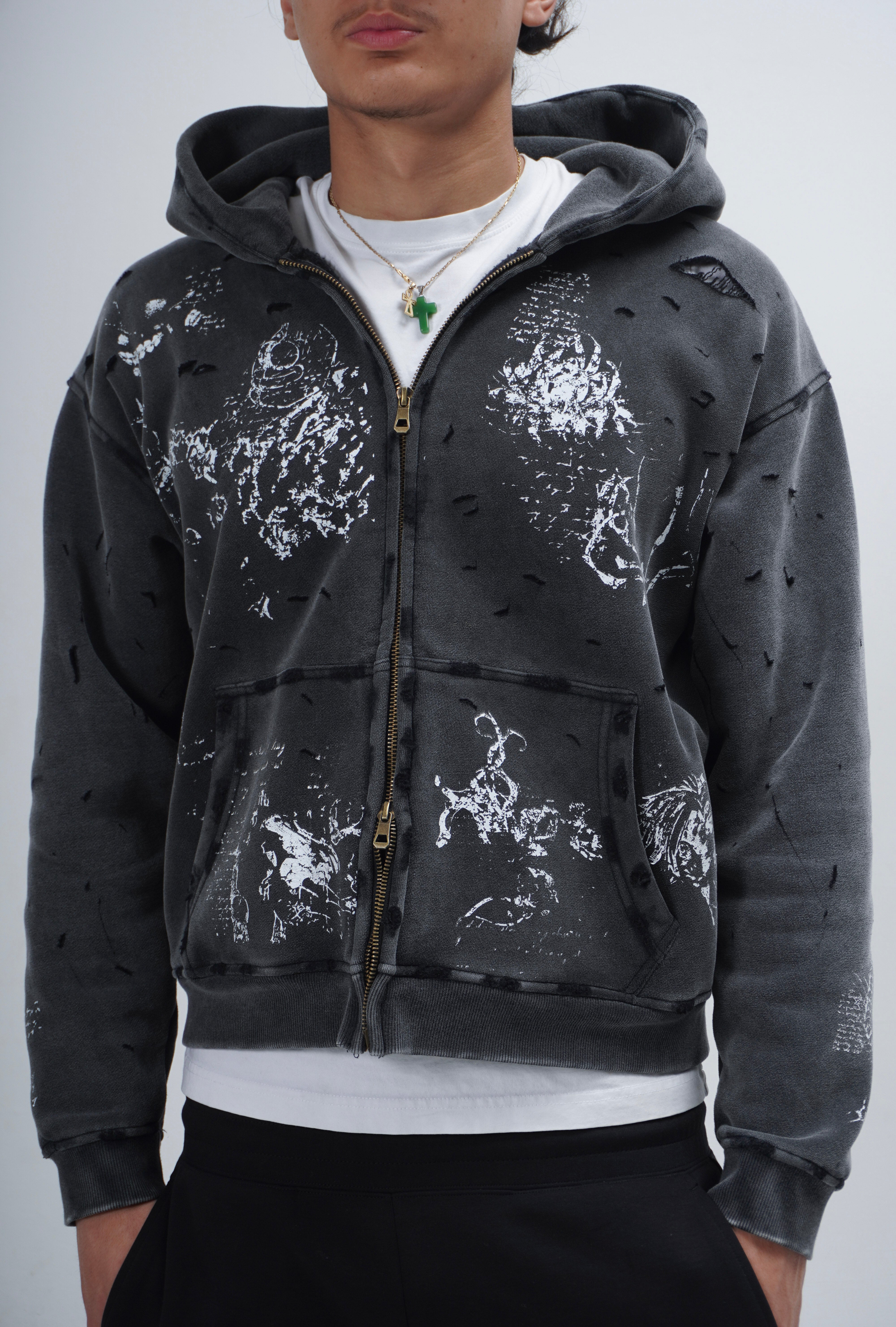 TOKYO GHOUL ZIP-UP HOODIE