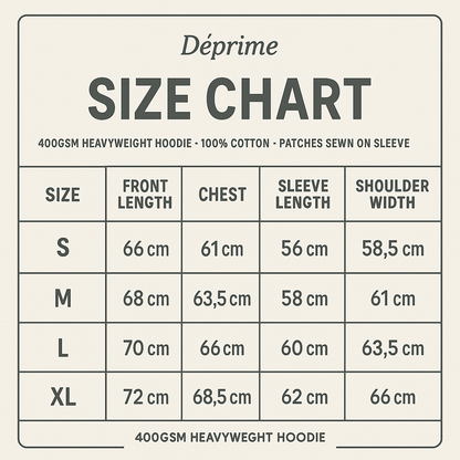 "TEARS" DEPRIME HOODIE