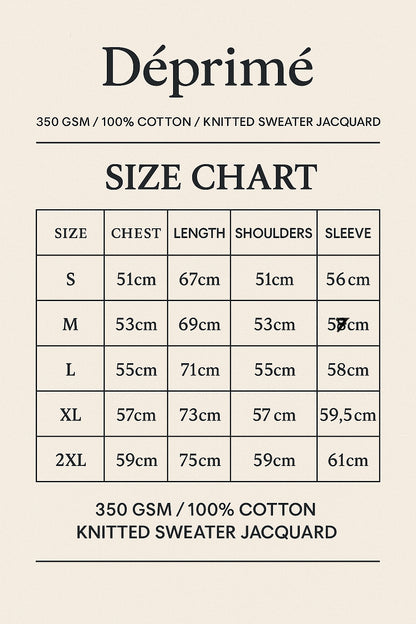 DEPRIME TOJI KNITTED SWEATER