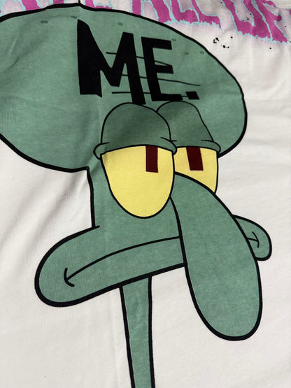DEPRIME SQUIDWARD BOXCUT TSHIRT